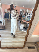 Load image into Gallery viewer, hidden high waist bone cropped wide leg pants