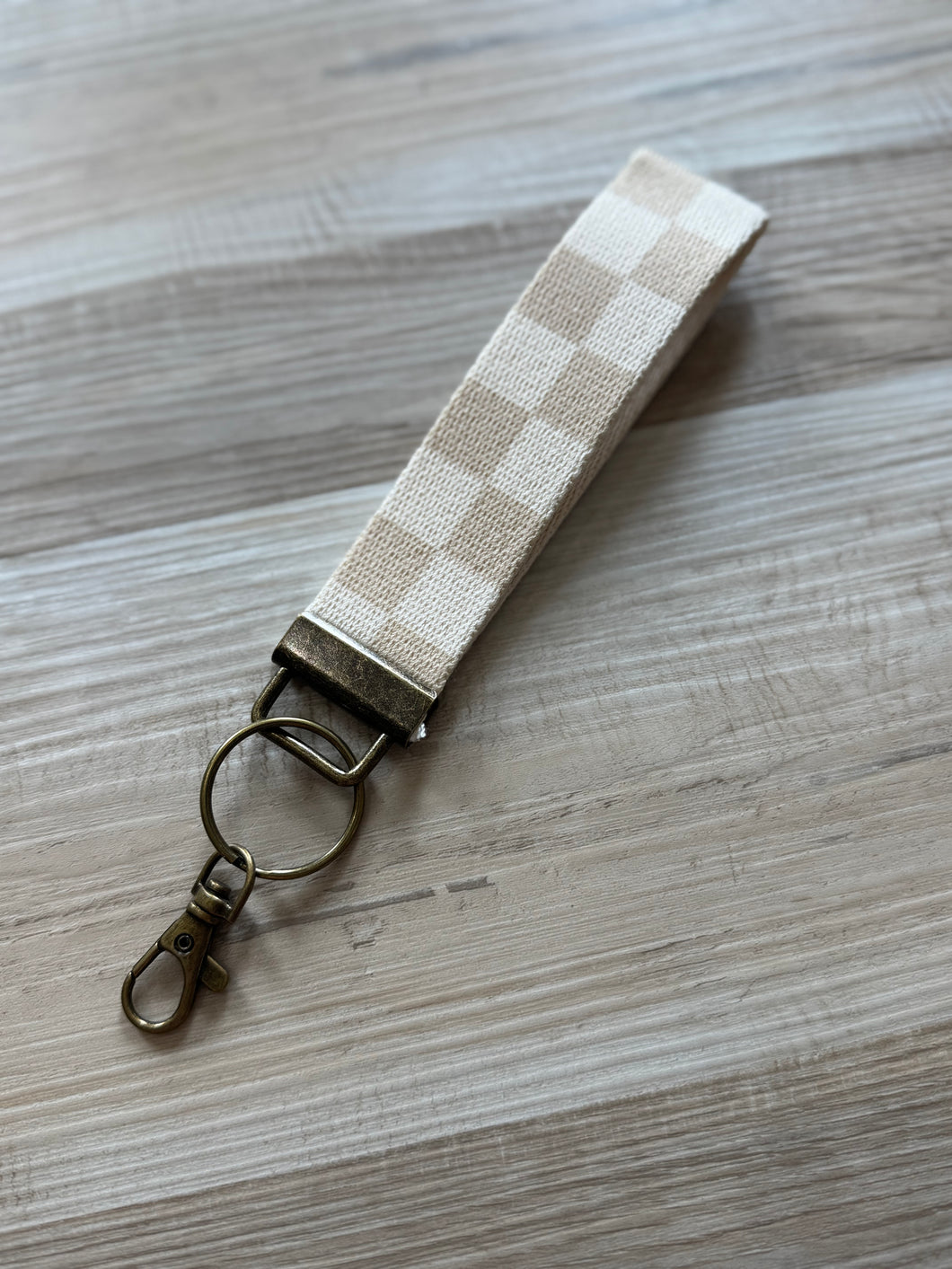 canvas wristlet keychain | 6 styles