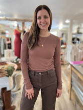 Load image into Gallery viewer, dusty rose long sleeve tee