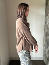 Load image into Gallery viewer, brown fuzzy long sleeve top