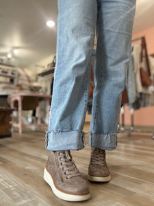 blowfish stone lace-up hybrid sneaker boot