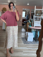 Load image into Gallery viewer, deep rose ribbed dolman sweater