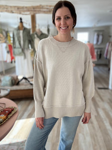 pearl pullover sweater