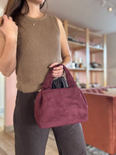 Load image into Gallery viewer, suede satchel purse | 2 colors
