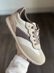 blowfish cream + chocolate sneaker