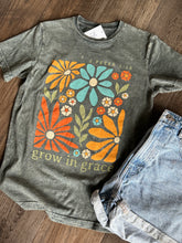 Load image into Gallery viewer, grow in grace mineral wash tee