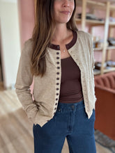 Load image into Gallery viewer, lana hazelnut button cardi