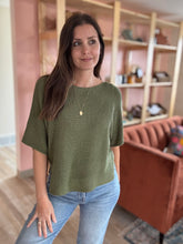 Load image into Gallery viewer, fern ribbed dolman sweater