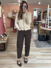 Load image into Gallery viewer, lana hazelnut button cardi