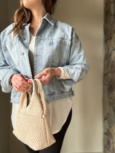 Load image into Gallery viewer, woven diamond hobo bag | 3 colors