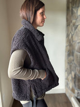 Load image into Gallery viewer, scout it out black teddy vest