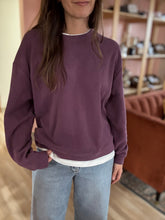 Load image into Gallery viewer, plum layered pullover