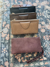 Load image into Gallery viewer, wristlet wallet with RFID protection | 5 colors
