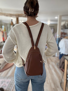 convertible sling bag + backpack