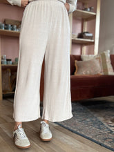 Load image into Gallery viewer, ultra cozy oatmeal ribbed lounge pants