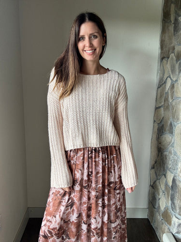blush capsule sweater