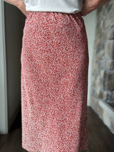 Load image into Gallery viewer, poppy dainty floral midi skirt
