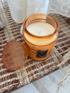 voluspa spiced pumpkin latte large jar candle