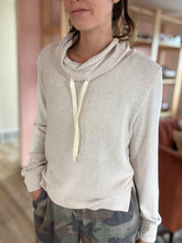 Load image into Gallery viewer, ultra cozy oatmeal cowl top