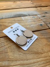 Load image into Gallery viewer, sweet creek classic mini round leather earrings