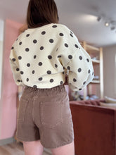 Load image into Gallery viewer, roller choco denim shorts