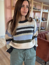 Load image into Gallery viewer, rainy day stripe sweater