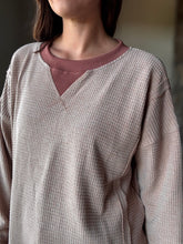 Load image into Gallery viewer, terracotta soft thermal pullover