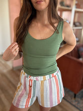 Load image into Gallery viewer, summer stripe shorts
