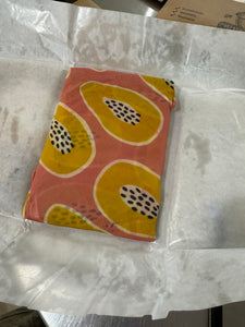 reusable beeswax bowl covers | set of 2