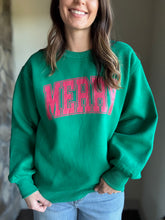 Load image into Gallery viewer, merry green university sweatshirt