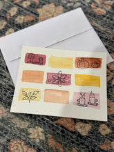 Load image into Gallery viewer, watercolor cards