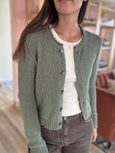 Load image into Gallery viewer, the perfect cotton cardi - forest