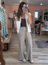 Load image into Gallery viewer, tennis zip collared sweater