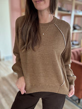 Load image into Gallery viewer, dani soft double knit caramel sweater