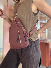 Load image into Gallery viewer, suede sling bag | 2 colors