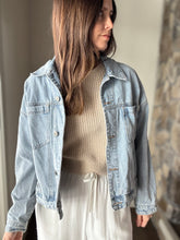 Load image into Gallery viewer, easy oat cropped sweater