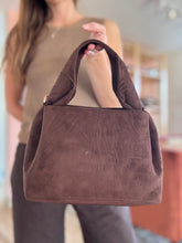 Load image into Gallery viewer, suede satchel purse | 2 colors