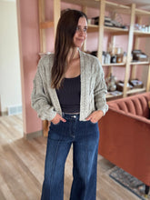 Load image into Gallery viewer, polly pin tuck wide leg denim