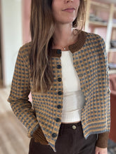 Load image into Gallery viewer, penelope check cardigan
