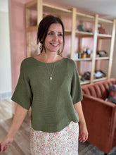 Load image into Gallery viewer, fern ribbed dolman sweater