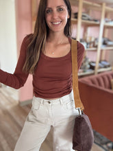 Load image into Gallery viewer, cori espresso corduroy purse