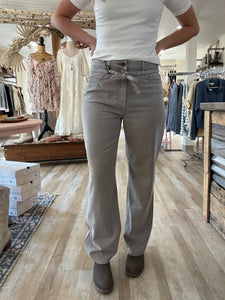 hidden grey high rise wide straight pants