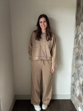 Load image into Gallery viewer, mocha mineral washed pant