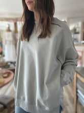 Load image into Gallery viewer, sage french terry weekend pullover