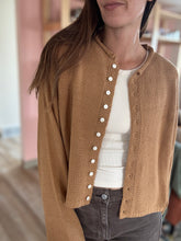 Load image into Gallery viewer, caramel drizzle cardi