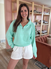Load image into Gallery viewer, andes quarter zip sweatshirt