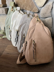 sling pack shoulder bag | 4 colors