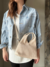 Load image into Gallery viewer, woven diamond hobo bag | 3 colors