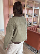 Load image into Gallery viewer, in the pasture olive jacket