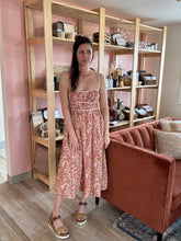 Load image into Gallery viewer, rose floral binding dress